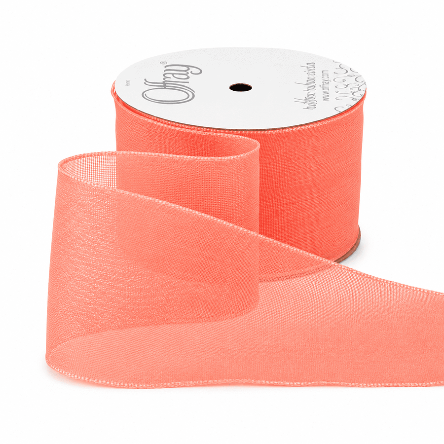 2.5″ Teagan Ribbon – Teagan-25-Living Coral