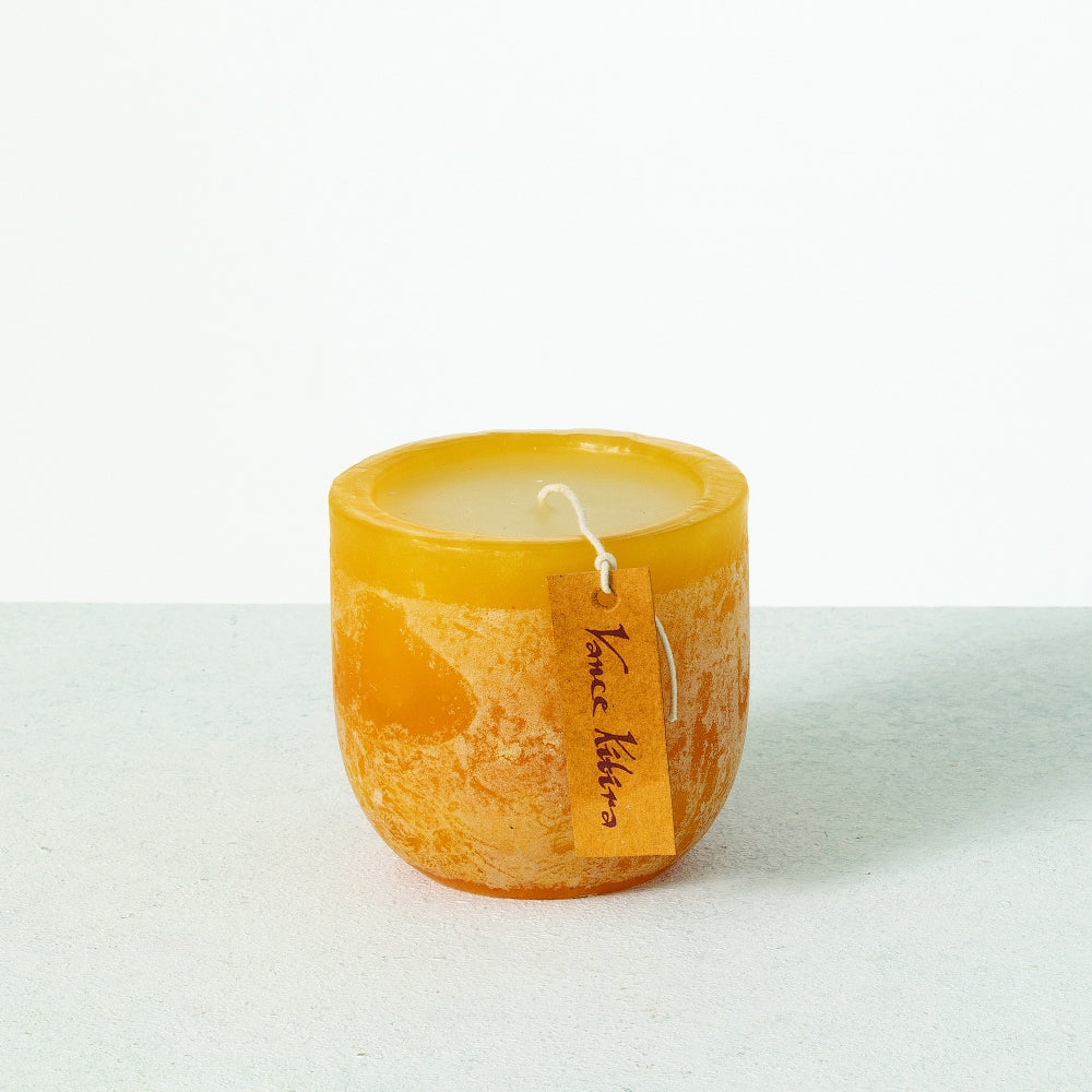 4" x 4" Brown Sugar Timber Goblet Candle