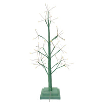 2' Pre-Lit Warm White Fairy LED USB Green Twig Tree