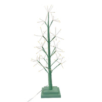 2' Pre-Lit Warm White Fairy LED USB Green Twig Tree