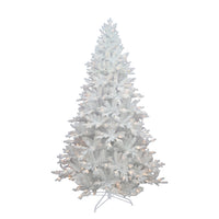 7' Pre-Lit Warm White LED Jackson White Pine Tree