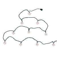 9' UL 10L Warm White Pointed Star Light Set