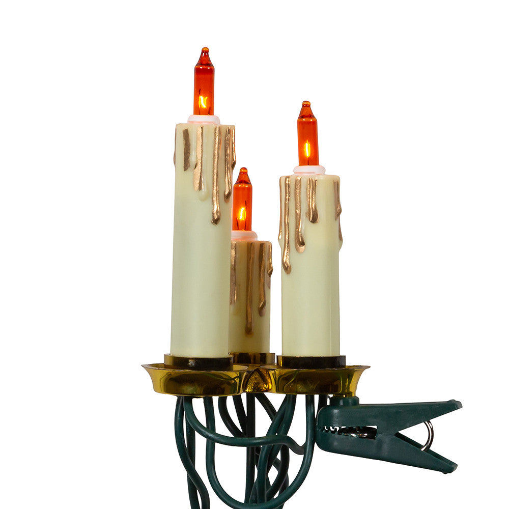 14' UL 15LTriple Candle Clip-On Light Set