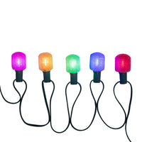 11' UL 10L LED Multicolor Gumdrop Light Set