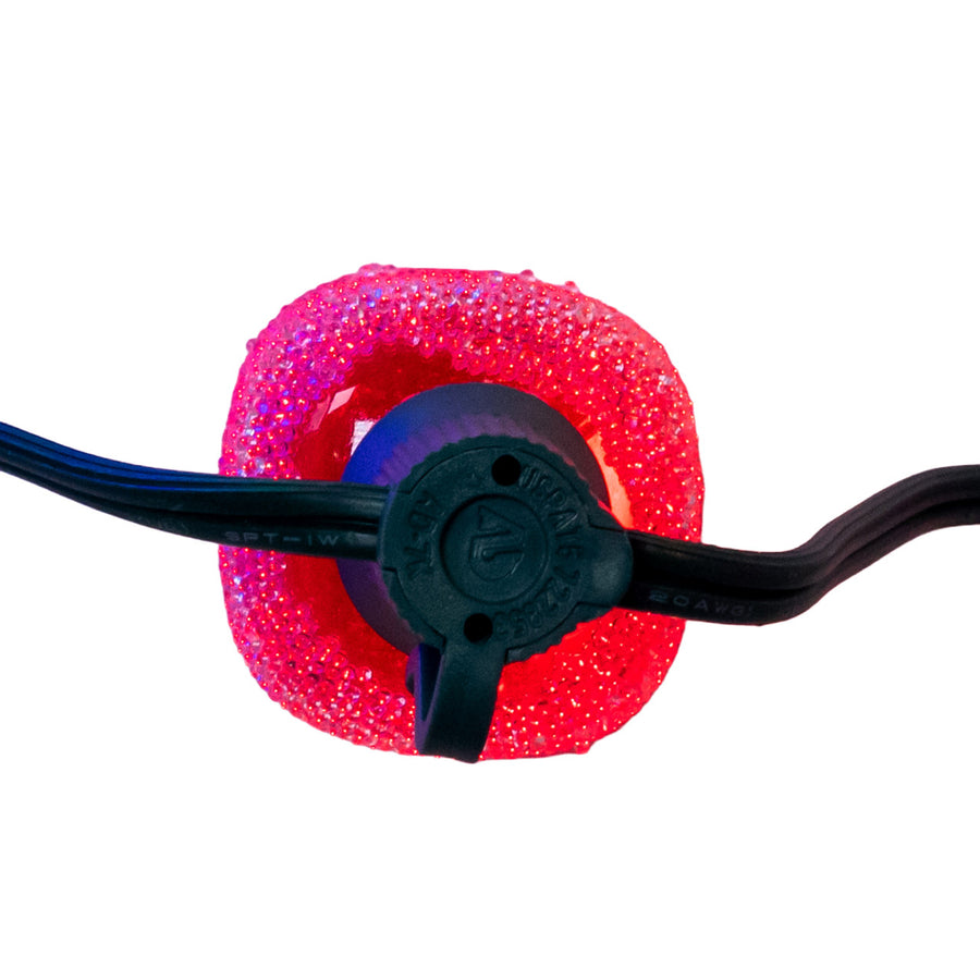 11' UL 10L LED Multicolor Gumdrop Light Set