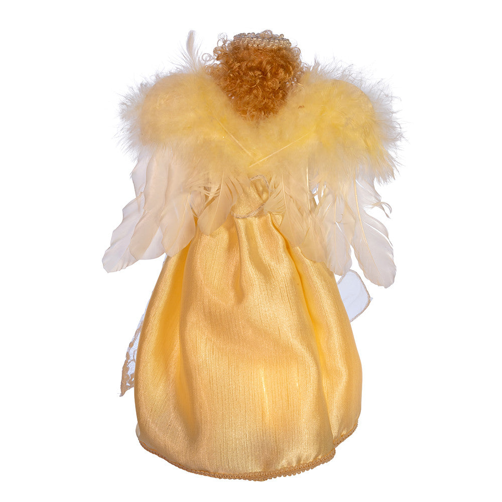 12" UL 10L Ivory Angel  With Warm White Lights Treetop
