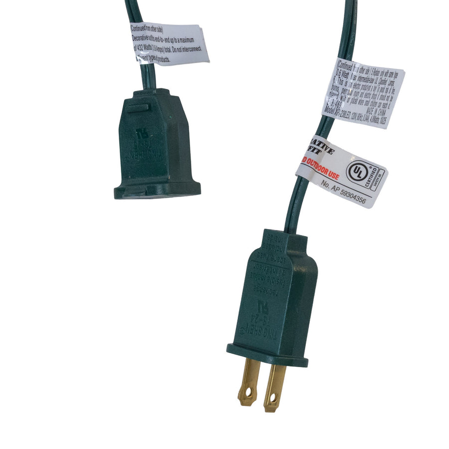 UL 8L Round Candy Cane Light Set
