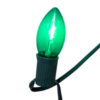 10' 10L Multicolor Translucent Filament LED C9 Light Set