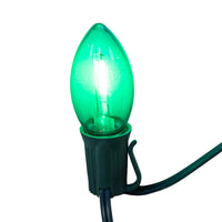 10' 10L Multicolor Translucent Filament LED C9 Light Set