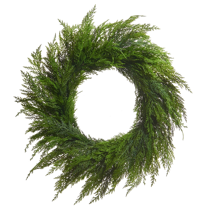 24" Cedar Wreath