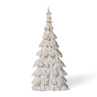 Snowy Tabletop Pine Tree, Large