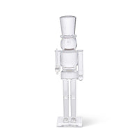 Clear Acrylic Nutcracker, 11.75