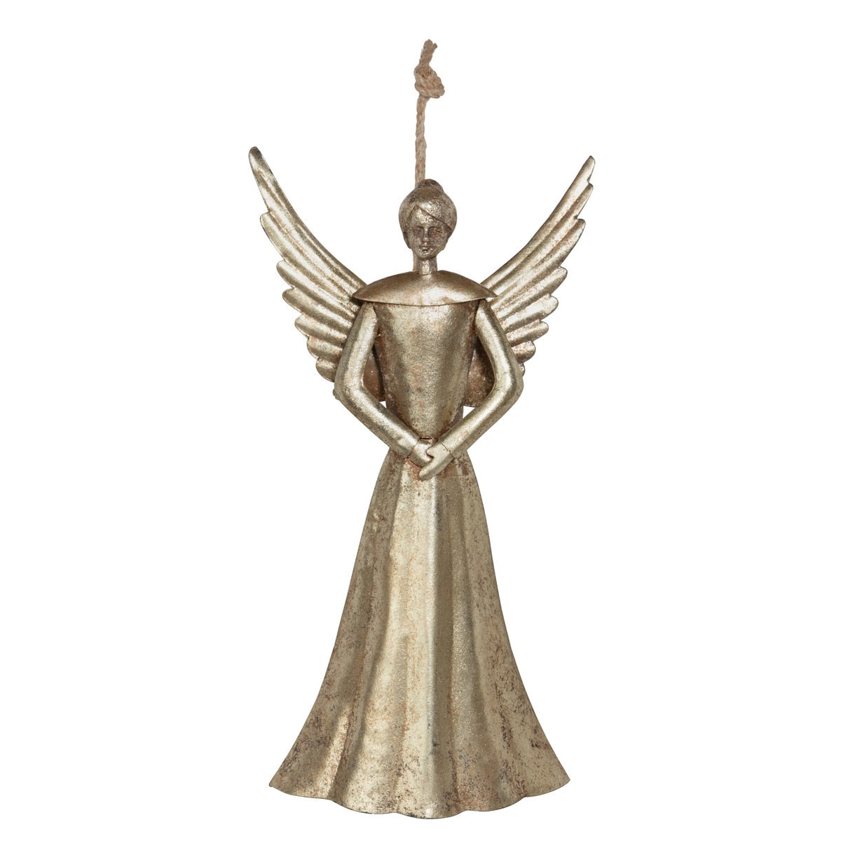 Angel Iron Bell, 14"H