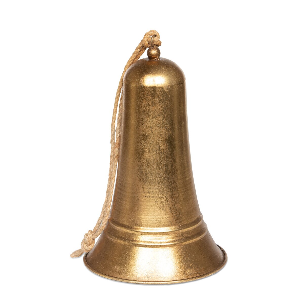 Carillon Antique Gold  Metal Bell, 12"