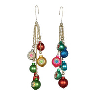 Tinsel and Reflector Ball Bundle Ornament, 2 Assorted Styles
