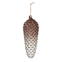 Glass Cone Ornament, Extra-Large