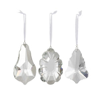 Crystal Drop Ornaments