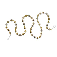 Boxed Gold Glass Bead Garland, 72