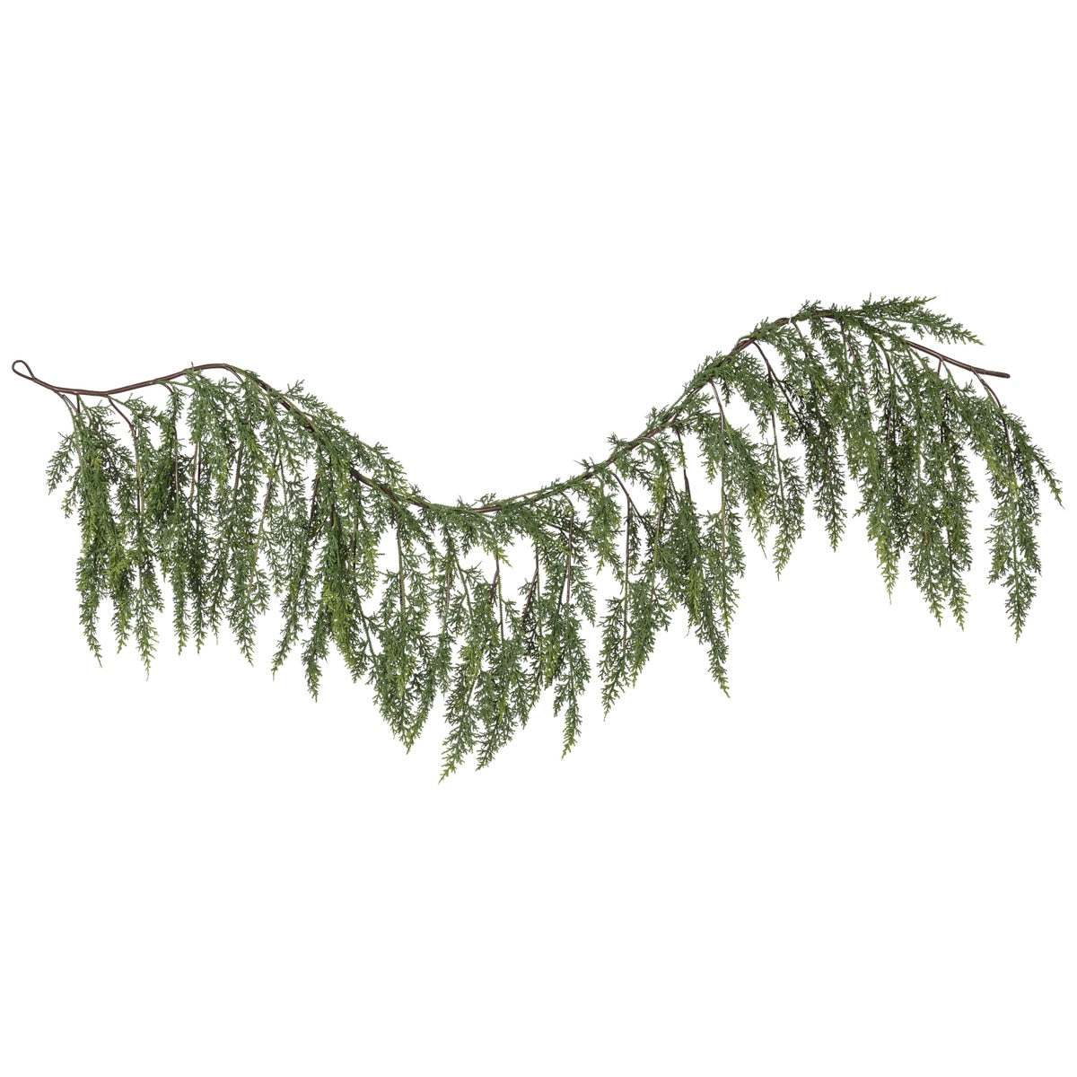Draping Real Touch Cedar Garland, 72"L