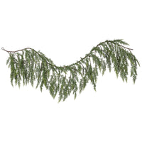 Draping Real Touch Cedar Garland, 72