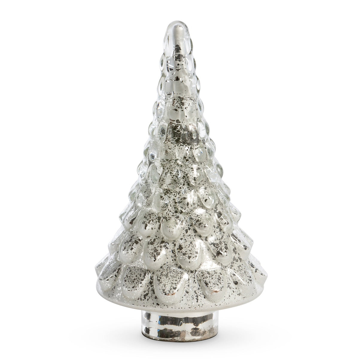 Icy Glass Tabletop Fir Tree, Large