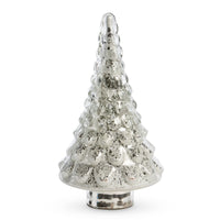 Icy Glass Tabletop Fir Tree, Large