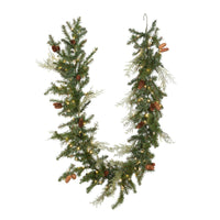 Mixed Evergreen Garland with LED Lights
