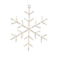 LED Snowflake with Twinkle Lights, 8