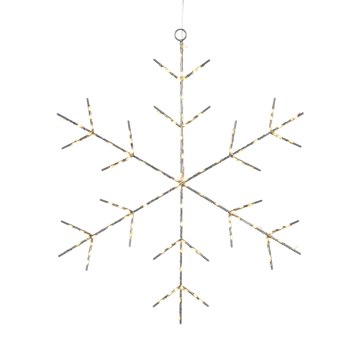LED Snowflake with Twinkle Lights, 18"D