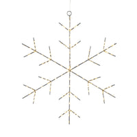 LED Snowflake with Twinkle Lights, 18