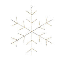 LED Snowflake with Twinkle Lights, 22