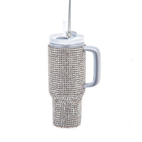 Bedazzled Collection™ Silver Tumbler Ornament