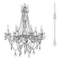 Farah 6 Light Crystal Chandelier