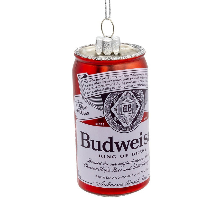 Budweiser® Glass Budweiser Can Ornament