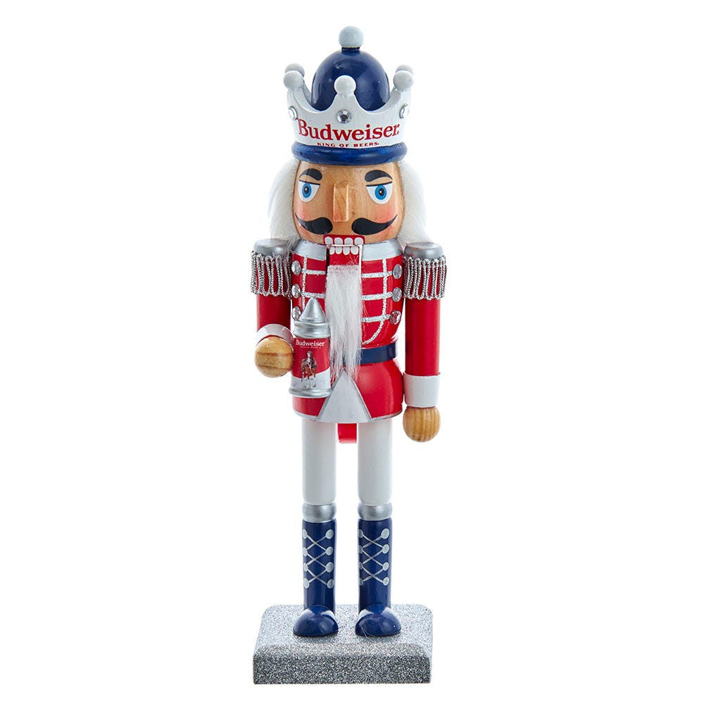 10" Budweiser® Nutcracker