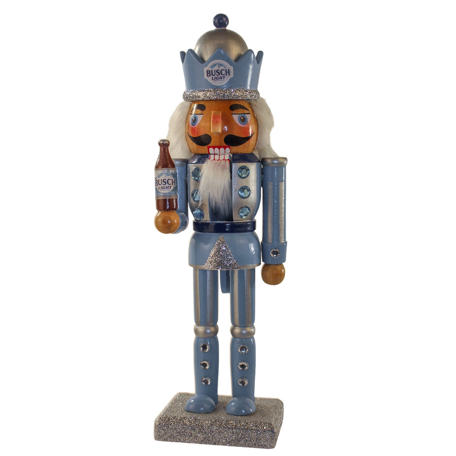 10" Budweiser® Busch Light Nutcracker