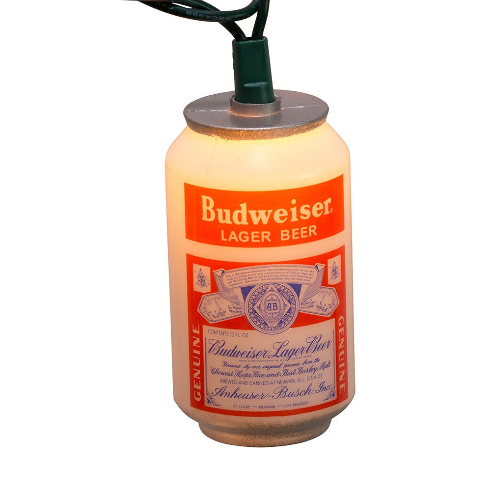 9' UL 10L Vintage Budweiser® Can Light Set