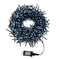 33' 1000L Cool White LED Multifunction Connectible Cluster Garland