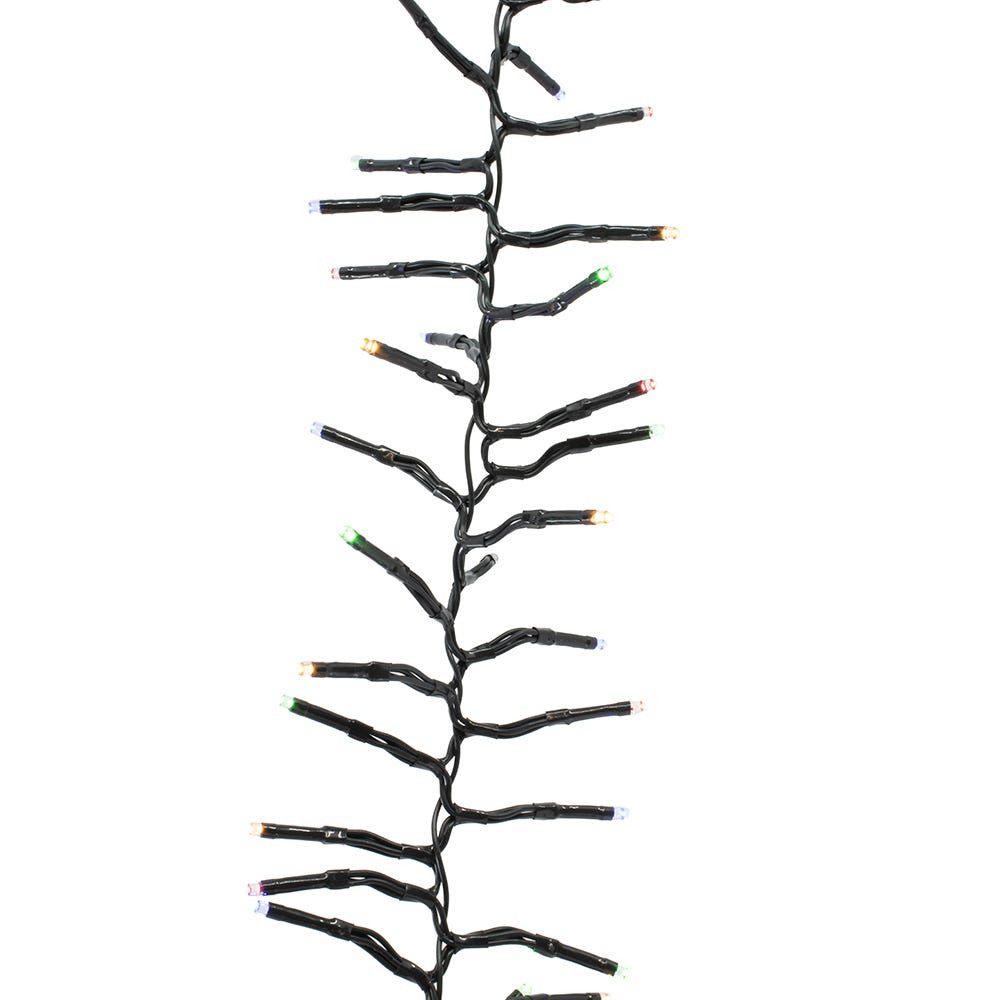 33' 1000L Multicolor LED Multifunction Connectible Cluster Garland