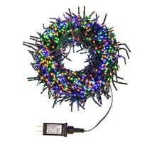 33' 1000L Multicolor LED Multifunction Connectible Cluster Garland