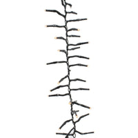 65' 2,000L Classic White LED Multifunction Connectible Cluster Garland