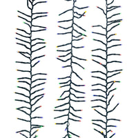 65' 2,000L Multicolor LED Multifunction Connectible Cluster Garland