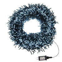 98' 3,000L Cool White LED Multifunction Connectible Cluster Garland