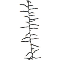 98' 3,000L Warm White LED Multifunction Connectible Cluster Garland