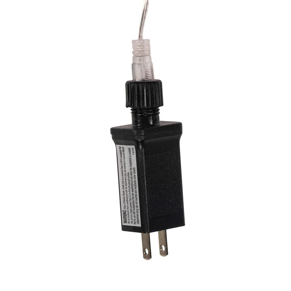 12' 75L Multicolor Superbright LED Cluster Burst Light With White Base