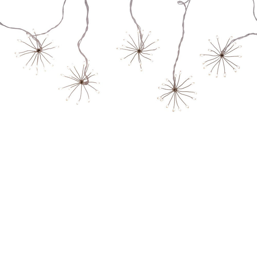 12' 75L Warm White Superbright LED Connectible Cluster Burst
