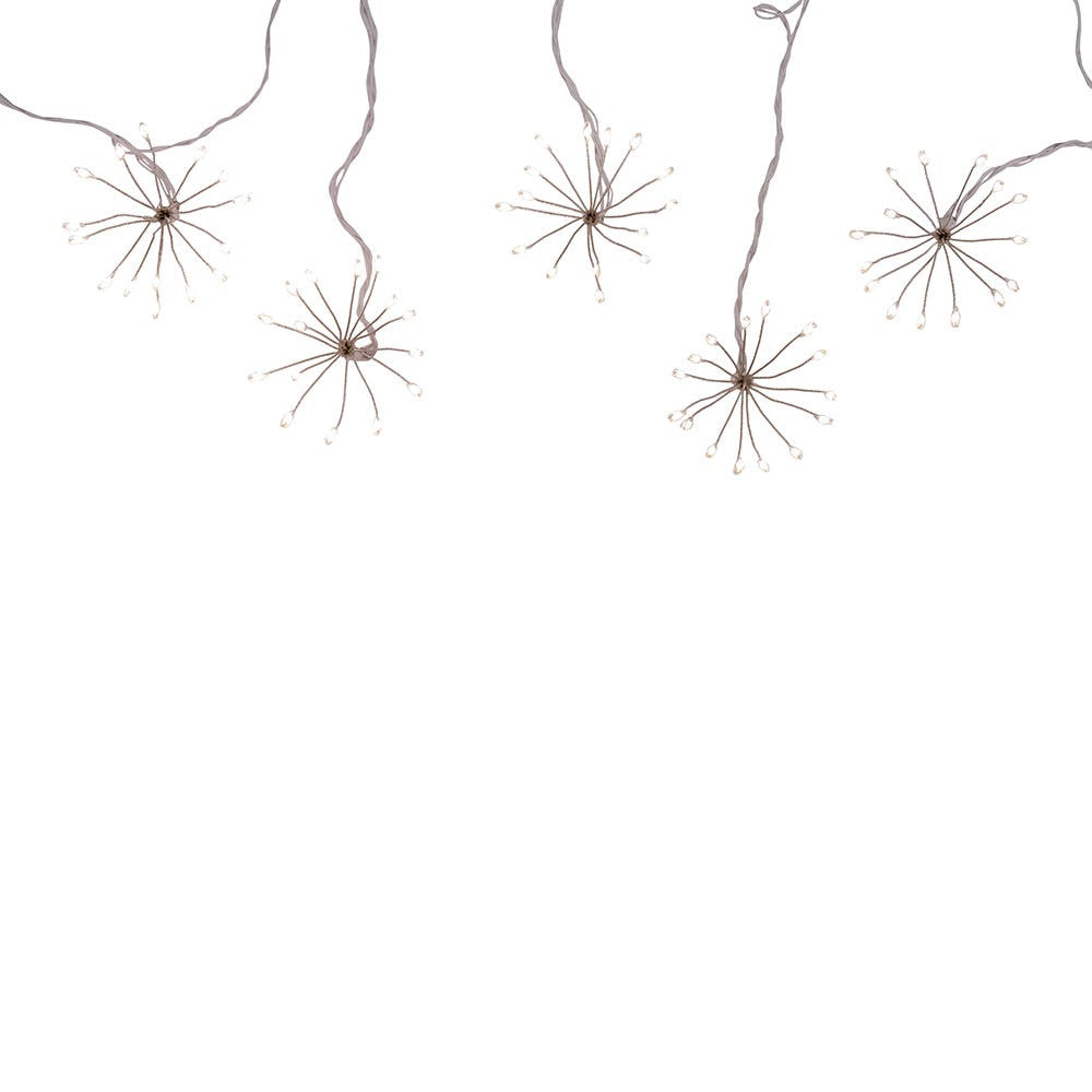 12' 75L Warm White Superbright LED Connectible Cluster Burst