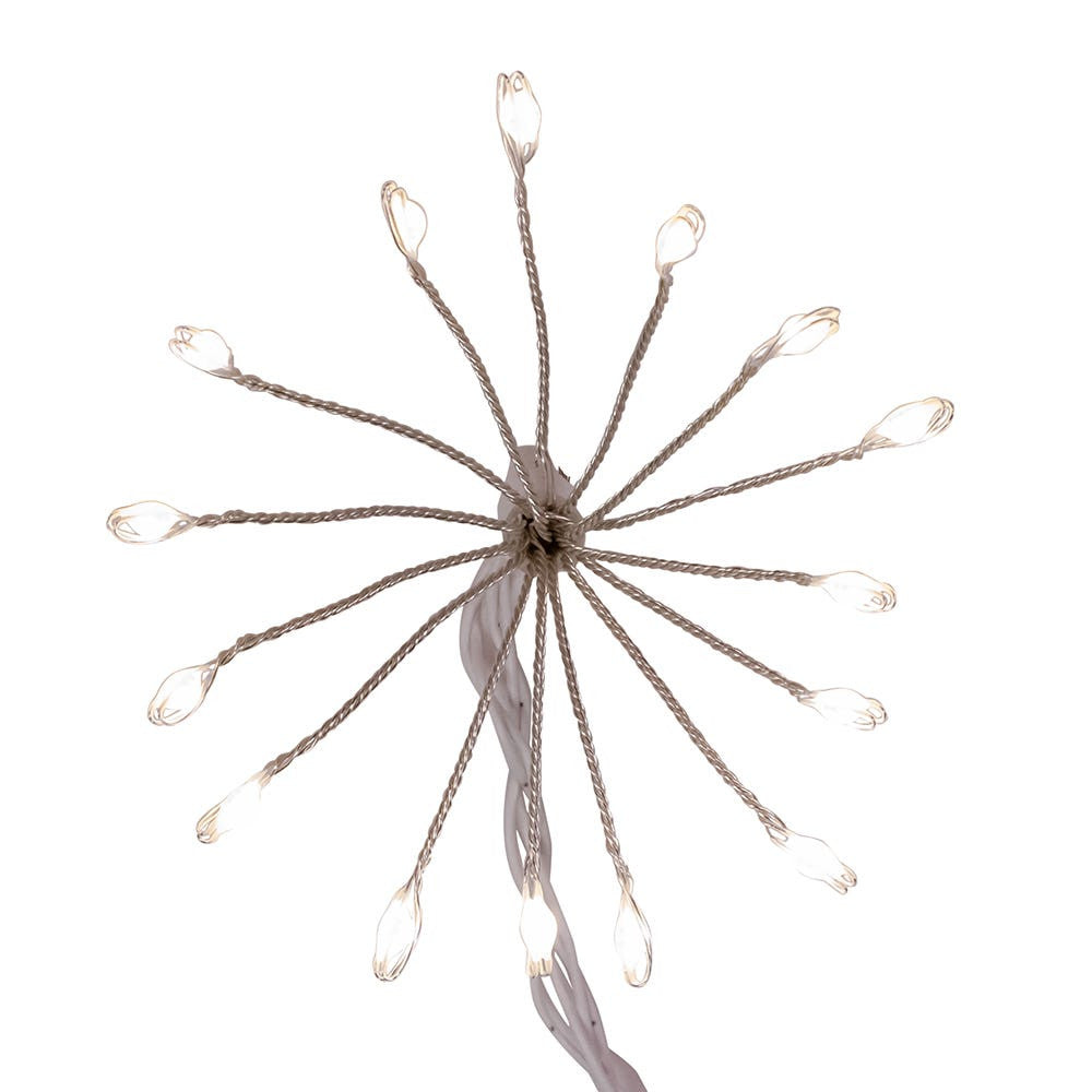 12' 75L Warm White Superbright LED Connectible Cluster Burst