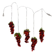5.3' 100L Burgundy Grape Cluster LED Light Set