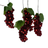 5.3' 100L Burgundy Grape Cluster LED Light Set
